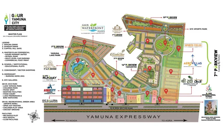 Gaur Yamuna City a Modern Township for Comfortable Living and Smart Investment
