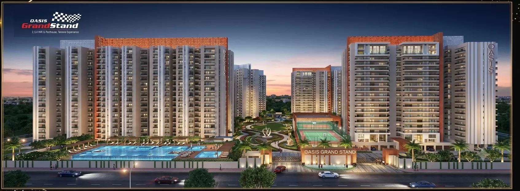 Oasis GrandStand Project – Premium Apartments Near Yamuna Expressway